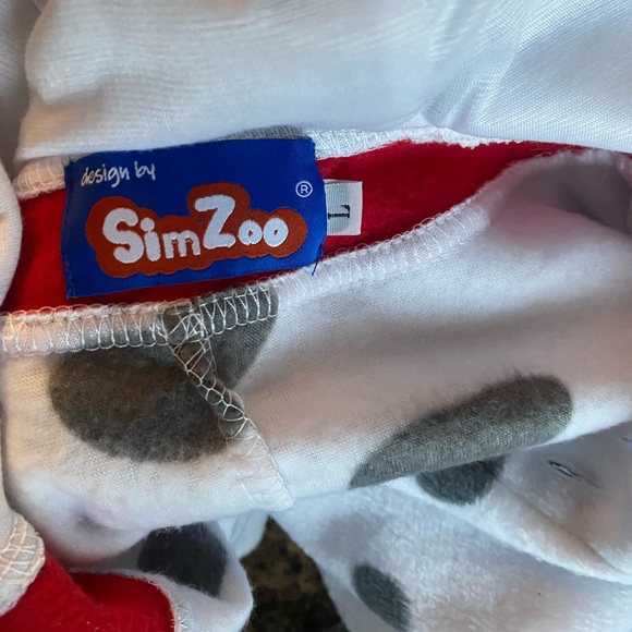 Large Onesie Dalmation pajamas - Picture 4 of 6